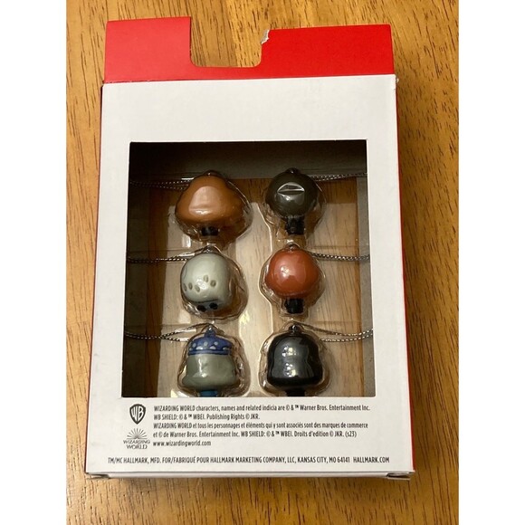 Hallmark Ornaments Wizarding World Harry Potter Set Of 6 Mini Ornaments - Picture 6 of 9
